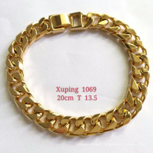 Bracelet-001 Charm copper alloy jewelry 18k gold plated chain bracelet for men
